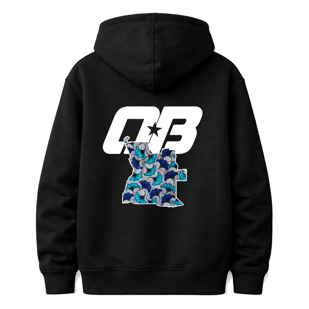 African's Hoodie bleu