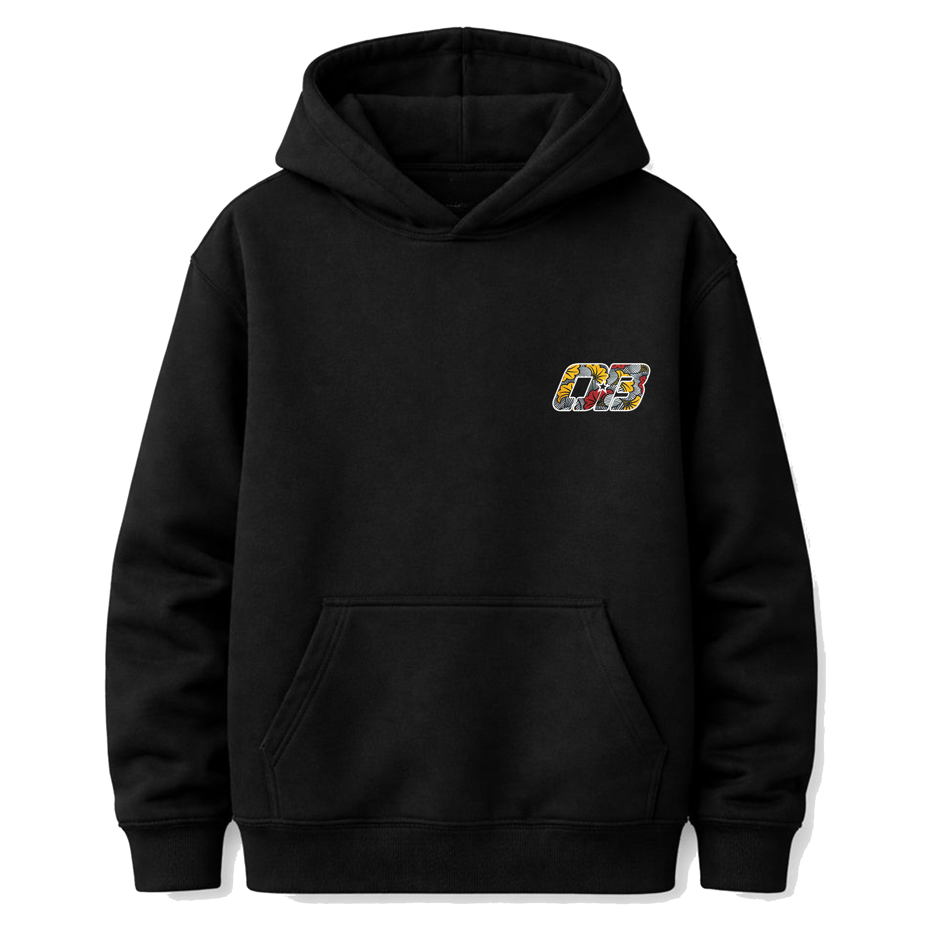 African's Hoodie jaune