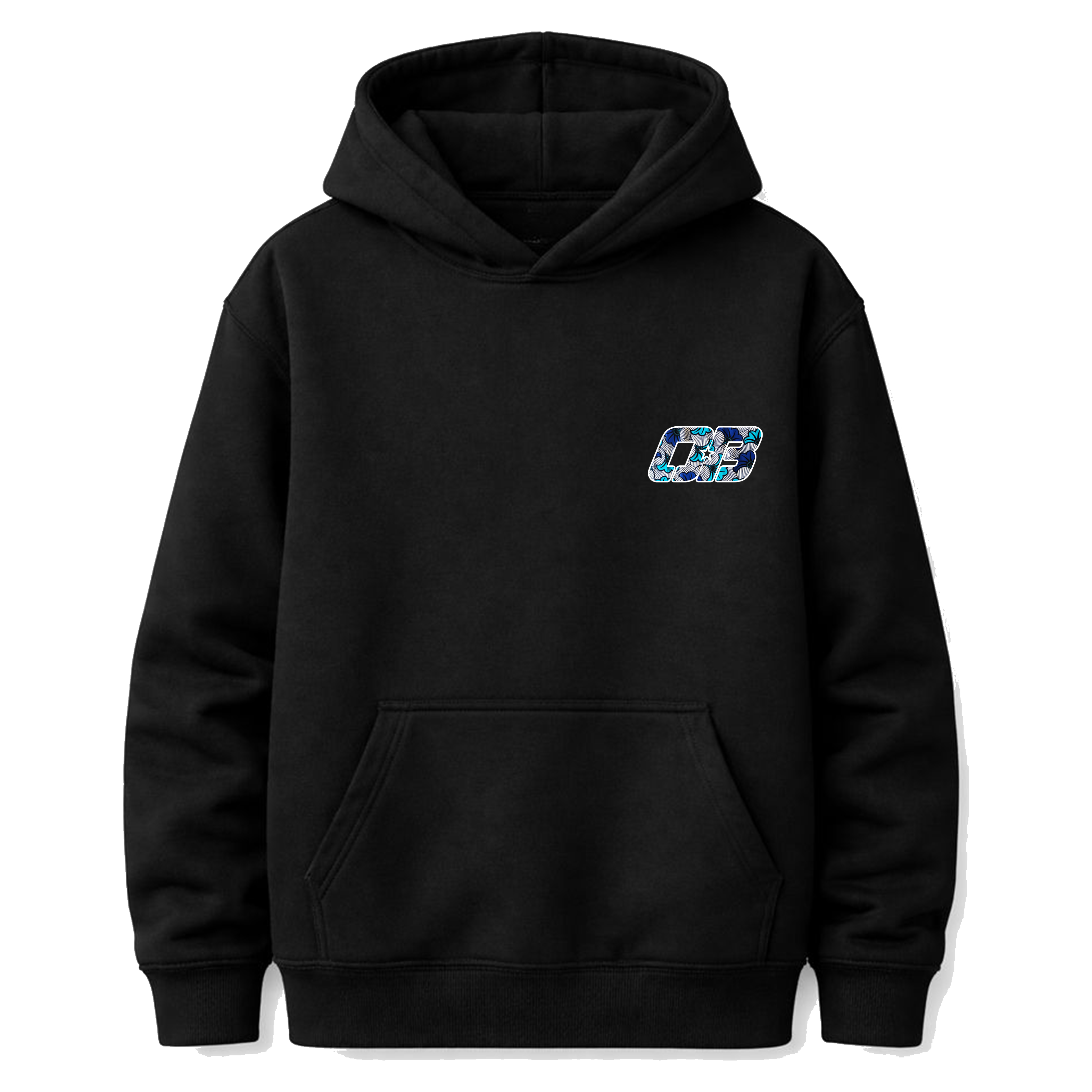 African's Hoodie bleu